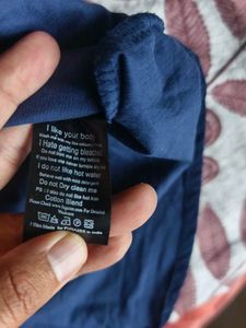 Navy Corduroy Sunflower Cuban Shirt