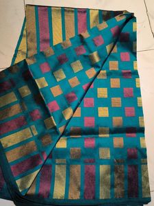 Peacock Green South Silk Saree