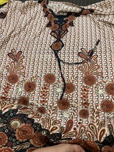 Brown Free Size Kaftaan Top (xxl )