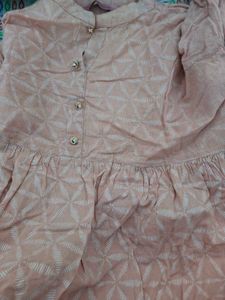 Peach Kurta ☺️(bye1 get1)