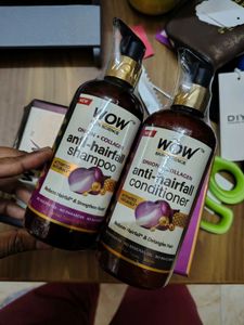 WOW Skin Science Onion Shampoo & Conditioner