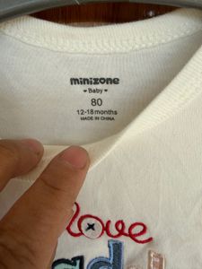 new unused I Love Daddy Baby Bodysuit