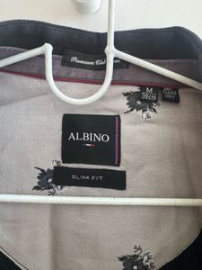ALBINO Floral Print Dress Shirt