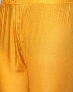 Elegant Yellow Anarkali gown