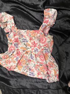 Floral Print Top