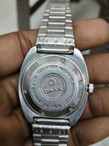 Omax Automatic Crystal Watch