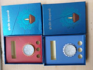 6 Diyas &amp; Gown
