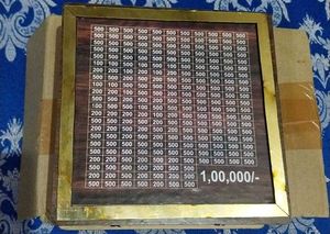 Vintage Savings Tracker Board