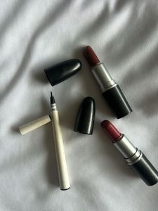 MAC Lipsticks & Eyeliner Set
