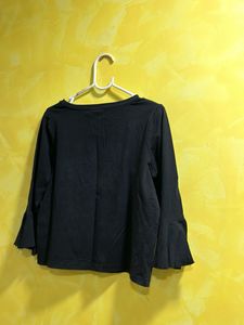 Black "Self and More Love" Top