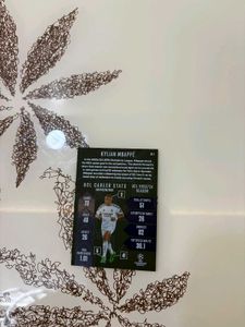 Black Edge Kylian Mbappe Topps Card