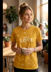 Mustard Yellow Graphic T-Shirt