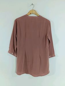Mauve Plain Casual Top (Women)