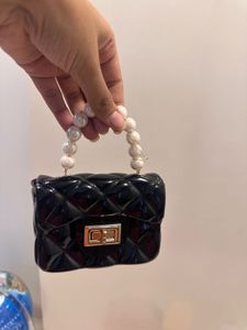 Mini Pearl Handle Jelly Bag, Brand New