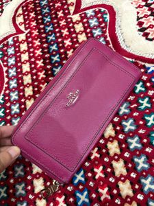 Authentic Coach Clutch Leather