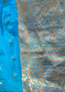 Upada Blue Saree