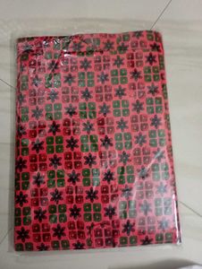 Comfortable Printed Zip Type Nighty XL