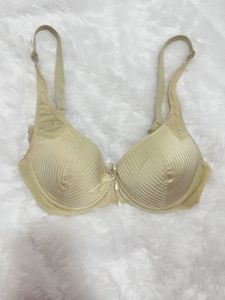 Mesh Straps Padded Bra