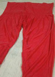 Red Patiala salvar with Pocket