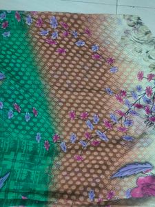 Floral Print Saree