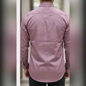 Men's Lion Embroidered Button-Down Shirt