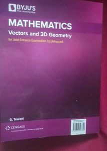 Mathematics for JEE (Advanced) Vectors and 3D Geom