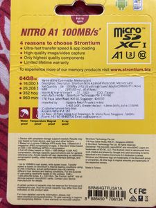 Strontium Nitro ADAPTER For Microsd Card