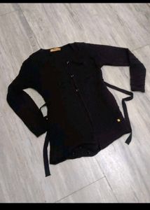 Stylish Black Cardigan
