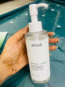 Anua heartleaf cleaning oil