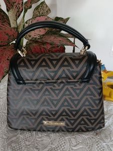 Stylish Brown Monogram Handbag