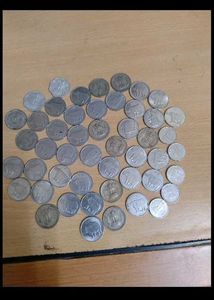 vintage collection Rhino token of Indian Coins