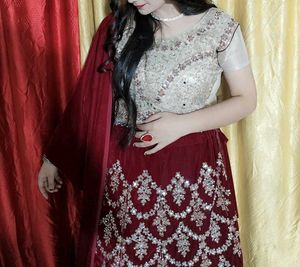 Elegant Embroidered Lehenga Choli Set