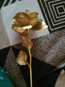 Elegant Gold Rose - Timeless Beauty