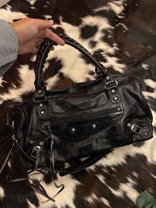 BALENCIAGA TWIG BLACK BAG