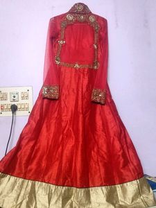 Elegant Red long dress