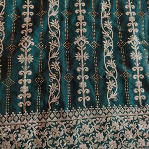 Elegant Teal Embroidered Kurta Set
