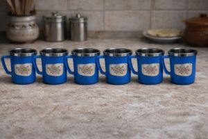 Set of Six coffee Tea Mugs All colour available