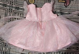 Sparkly Pink Baby Dress
