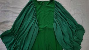 Urbanic Emerald Green Kaftan bodycon