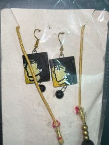 Handcrafted Necklace &amp; Earring Set