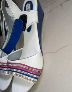 ​Combo of 2 Women's Footwear (White + Gray