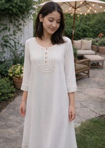 Elegant white Kurta