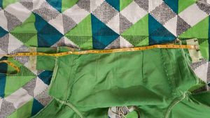 Green Embroidered Ethnic Skirt