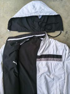 Puma x Adidas "Duality" Winter Jacket — Split Whit
