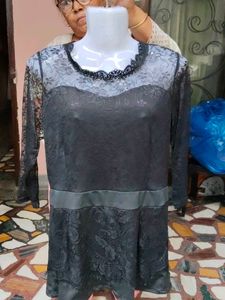Lace Tunic Top / Short One Piece
