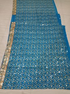 New Designer all over work saree