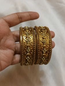 Heavy Gold Plated Bangles
