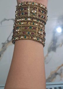 Intricate Embellished Bangle