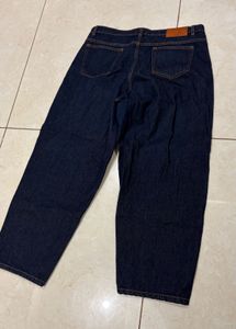 French Connection Baggy Dark Wash Denim Jeans