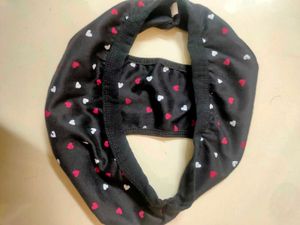 Cute Heart Print Panties